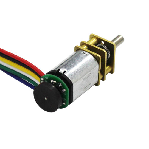 GA12-N20-EN, FAGA12-N20-EN, motor elétrico DC mini-redutor N20 com codificador magnético