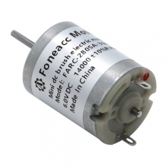 FARC-280 24 mm de diâmetro micro escova motor elétrico dc