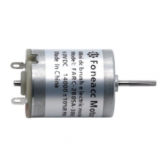 FARC-280 24 mm de diâmetro micro escova motor elétrico dc