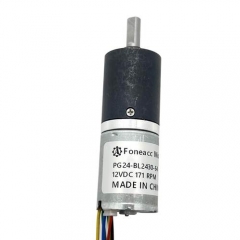 FAPG24-BL2430 24 mm pequeno metal redutor planetário dc motor elétrico