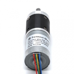 FAPG28-BL2838 28 mm pequeno metal redutor planetário dc motor elétrico