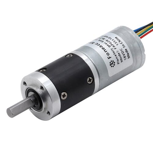 FAPG28-BL2838 28 mm pequeno metal redutor planetário dc motor elétrico