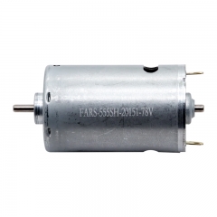 FARS-555 36 mm de diâmetro micro escova motor elétrico dc