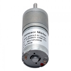 FAGM25-370 25 mm pequeno redutor de dentes retos dc motor elétrico