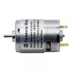 FARS-385 28 mm de diâmetro micro escova motor elétrico dc