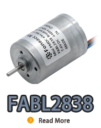 BL2838i, BL2838, B2838M, 28mm diâmetro brushless dc motor elétrico com rotor interno.webp