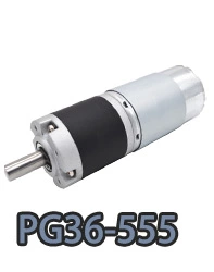 pg36-555 36 mm pequeno redutor planetário de metal dc motor elétrico.webp