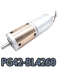 pg42-bl4260 42 mm pequeno redutor planetário de metal dc motor elétrico.webp